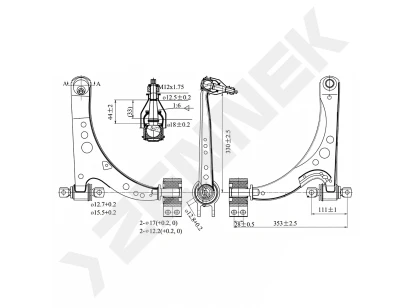 Lever DCA0413