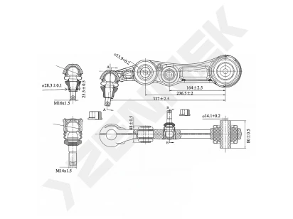 Lever DCA0416