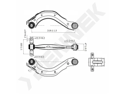 Lever DCA0418