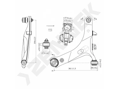 Lever DCA0420
