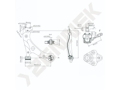 Lever DCA0424