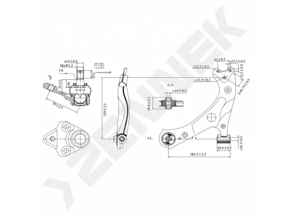 Lever DCA0425