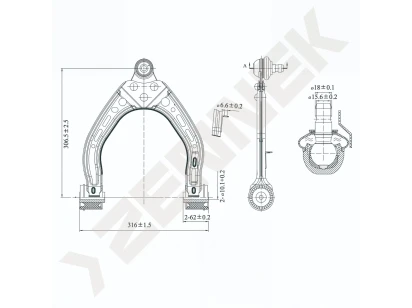 Lever DCA0434