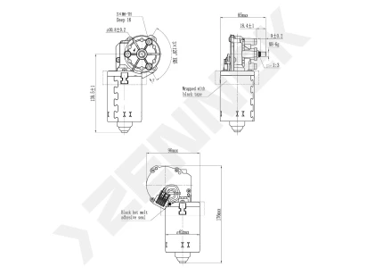 Wiper motors DWM0002