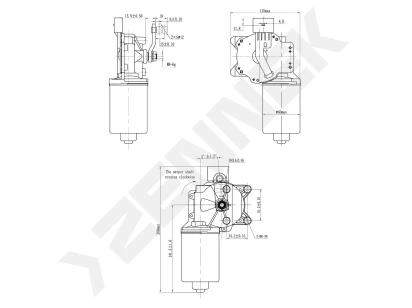 Wiper motors DWM0003
