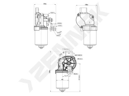 Wiper motors DWM0004