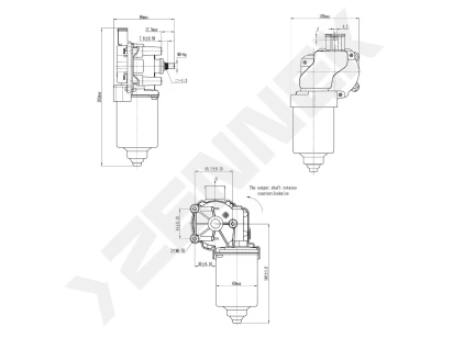 Wiper motors DWM0005