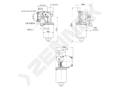 Wiper motors DWM0006