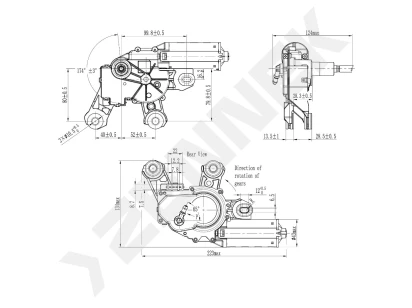 Wiper motors DWM0011