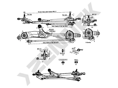Wiper Linkage DWL0027