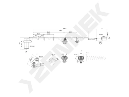 ABS sensor DAS0060