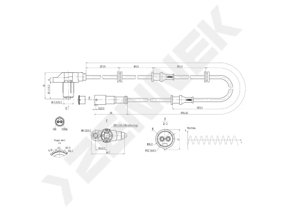 ABS sensor DAS0021