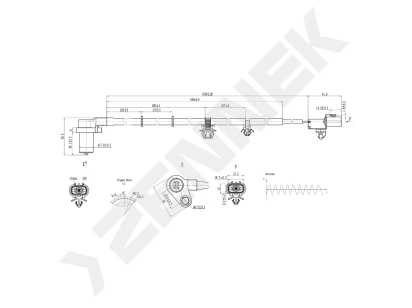 ABS sensor DAS0134