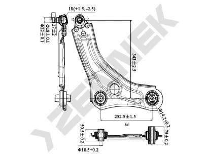 Lever DCA0415