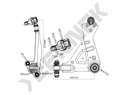 Lever DCA0427