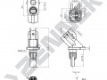 Датчик ABS DAS0048_4