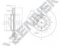 Диск тормозной DBD0029_4