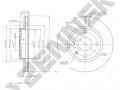 Brake disk DBD0030_4