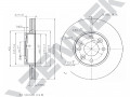 Brake disk DBD0012_4
