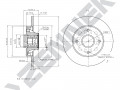 Brake disk DBD0253_4
