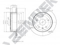 Brake disk DBD0282_4